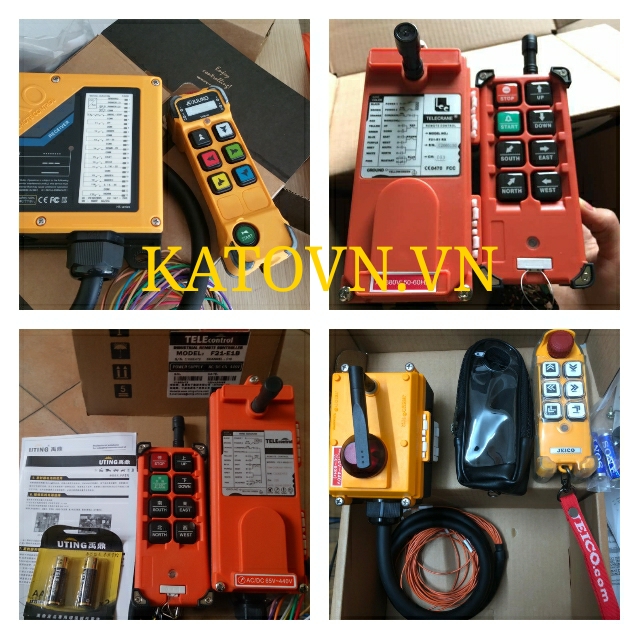 Top điều khiển từ xa cầu trục lắp đặt sử dụng nhiều nhất