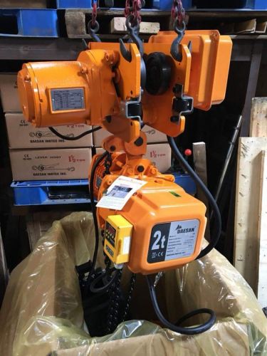 palang xích điện 2 tấn hàn quốc