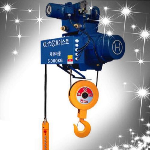 Palang cáp điện 2 tấn dầm đơn hàn quốc